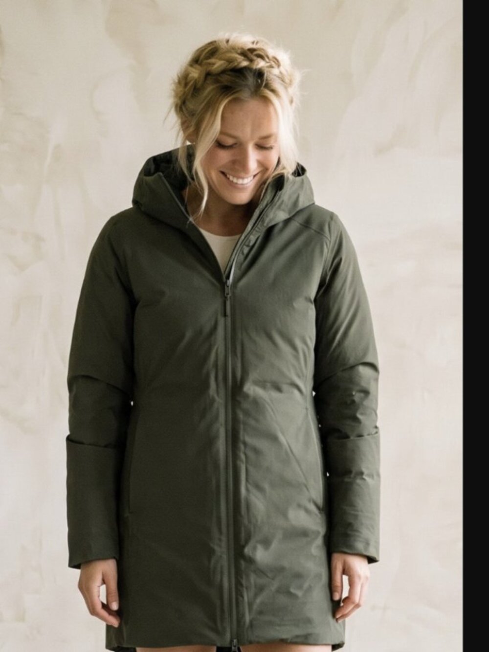 ARCTERYX Patera Parka down jacket | Dark Muted Olive Green | Medium